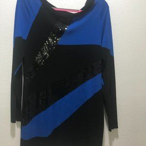 Dressy sequined sweater set